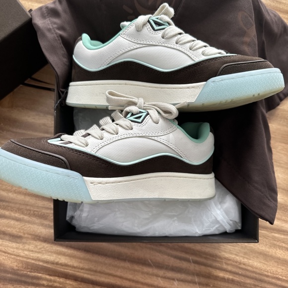 B713 CACTUS JACK CREAM TIFFANY DIOR SNEAKER -LIMITED & NUMBERED EDITION SIZE 39 - Picture 2 of 6